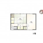 新潟市西区小針台の【中古住宅】の2階間取図