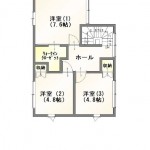 新発田市下中の【中古住宅】の2階間取り図