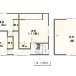 新潟市南区味方の【中古住宅】の2階間取図