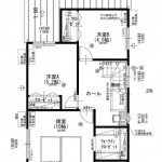 三条市上須頃の【新築住宅】の2階間取図