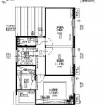 三条市上須頃の【新築住宅】の2階間取図