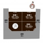 新潟市秋葉区車場の【土地】の区画図